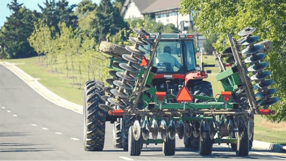 Farmers Drive Food to the Table Safely