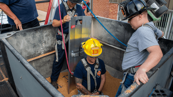 First Responders Prepared for Grain Bin Accidents